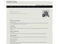 kartonarchitekturzeitschrift.ch Webseite Vorschau