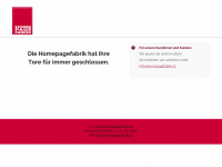 homepagefabrik.ch Webseite Vorschau