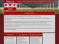 vitiserve.de Webseite Vorschau