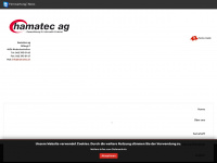 hamatec.ch Webseite Vorschau