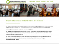 marktschaenke-badduerkheim.de Webseite Vorschau