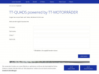 tt-quads.de Webseite Vorschau