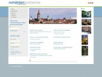 rumaenien-tourismus.com Webseite Vorschau