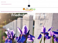 friedhofsgaertnerei-bell.de Webseite Vorschau