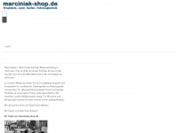 marciniak-shop.de Webseite Vorschau