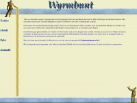 wyrmbunt.de Webseite Vorschau