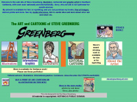 greenberg-art.com Webseite Vorschau