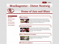 musikagentur-nentwig.de Webseite Vorschau