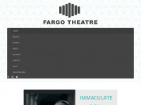 fargotheatre.org Webseite Vorschau