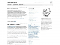 bulldoglog.wordpress.com Webseite Vorschau