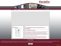 elecdatra.de Webseite Vorschau