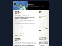 libertystreet.wordpress.com Webseite Vorschau