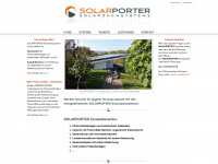 solarporter.de Webseite Vorschau