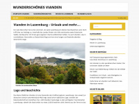 tourist-info-vianden.lu Webseite Vorschau