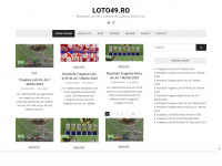 loto49.ro Webseite Vorschau