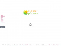 energiepflanzen.com Webseite Vorschau