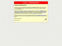 zea-audio.de Webseite Vorschau