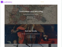 livehistory.de Webseite Vorschau