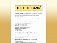 the-goldbank.com Webseite Vorschau