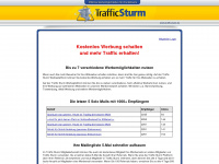 trafficsturm.de Webseite Vorschau