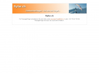 flyfar.ch Webseite Vorschau