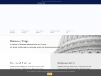 democracycorps.com Webseite Vorschau