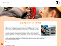 elektrotechnik-schmitt.de Webseite Vorschau
