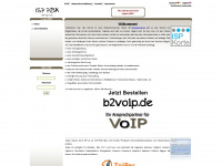 b2voip.de Webseite Vorschau