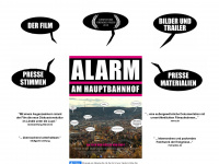 alarm-am-hauptbahnhof.de Webseite Vorschau