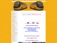 cseh-busz.hu Webseite Vorschau