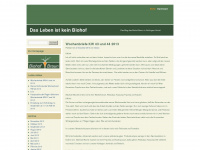 das-leben-ist-kein-biohof.de Webseite Vorschau