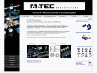 m-tec-messsysteme.de Webseite Vorschau