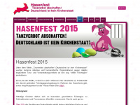 hasenfest.org Webseite Vorschau