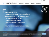 ulrich-swiss.ch Webseite Vorschau