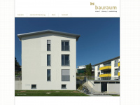 bauraum-konstanz.de Webseite Vorschau