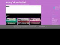 connyskreativewelt.blogspot.com Webseite Vorschau