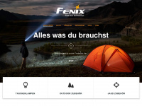 fenix.de Webseite Vorschau