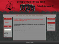 brassband-schelklingen.de Webseite Vorschau