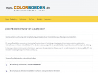 colorboeden.de Webseite Vorschau