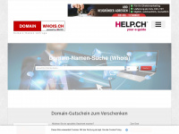 domainwhois.ch Webseite Vorschau