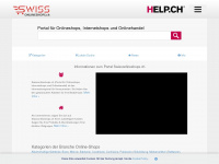 swissonlineshops.ch Webseite Vorschau