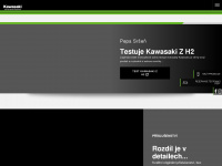 kawasaki.cz Webseite Vorschau