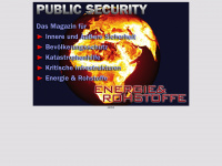 public-security.de Webseite Vorschau