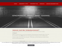 verkehrsrecht-anwalt-mainz.de Webseite Vorschau