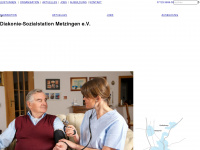 diakoniestation-metzingen.de Webseite Vorschau