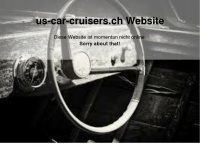us-car-cruisers.ch Webseite Vorschau