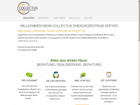collectus-speyer.de Webseite Vorschau