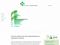 apothekerverbandbasel.ch Webseite Vorschau