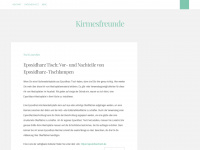 kirmesfreunde.de Webseite Vorschau