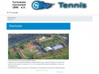 tennis-tvcannstatt.de Webseite Vorschau